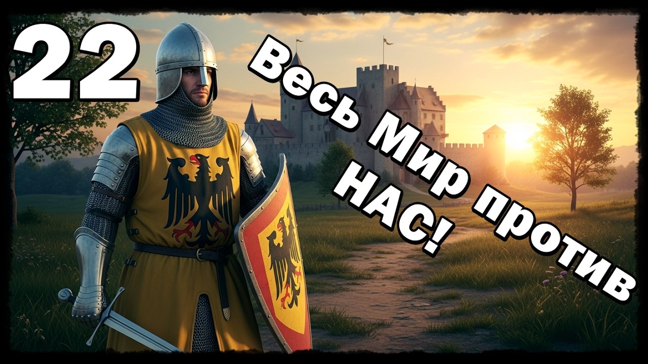 Medieval II Total War-BS 2.1.5-Священная Римская Империя-22-Крестовый поход на Империю!