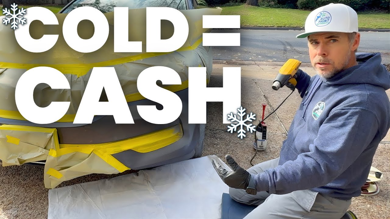 How to Make $600 Doing Simple Bumper Repairs in Cold Weather