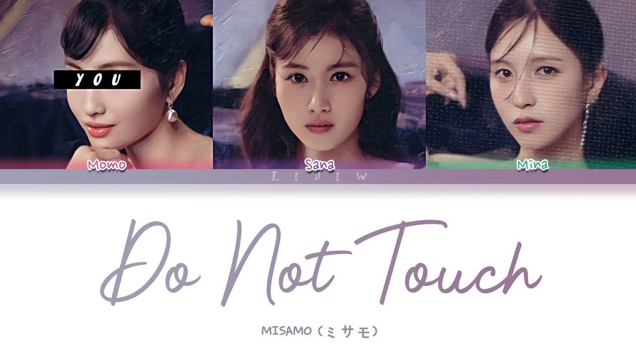 MISAMO || Do Not Touch but you are Momo (Color Coded Lyrics Karaoke)