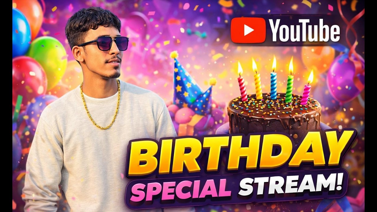 🎂 Birthday Night Live 🌙 1K Family Celebration 💖 OP Clutch + Fun 🔥