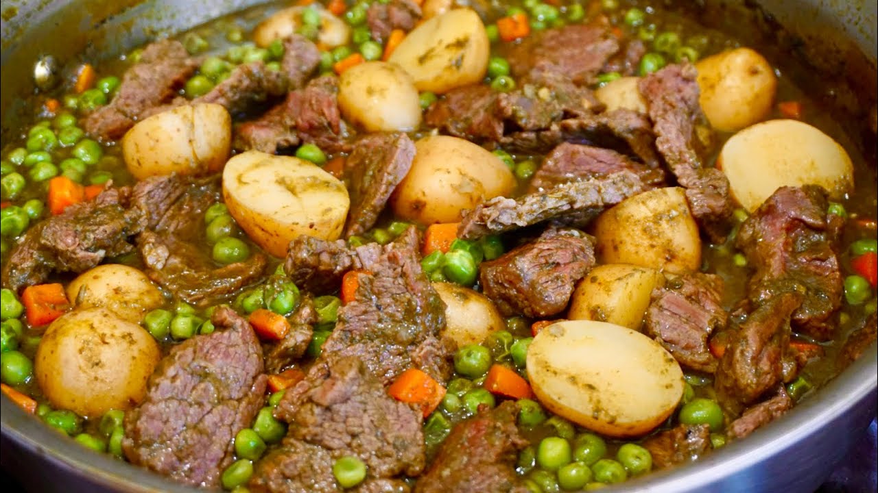 SECO DE CARNE DE RES Van a amar esta receta tanto como yo! Saludable y nutritiva. 😍