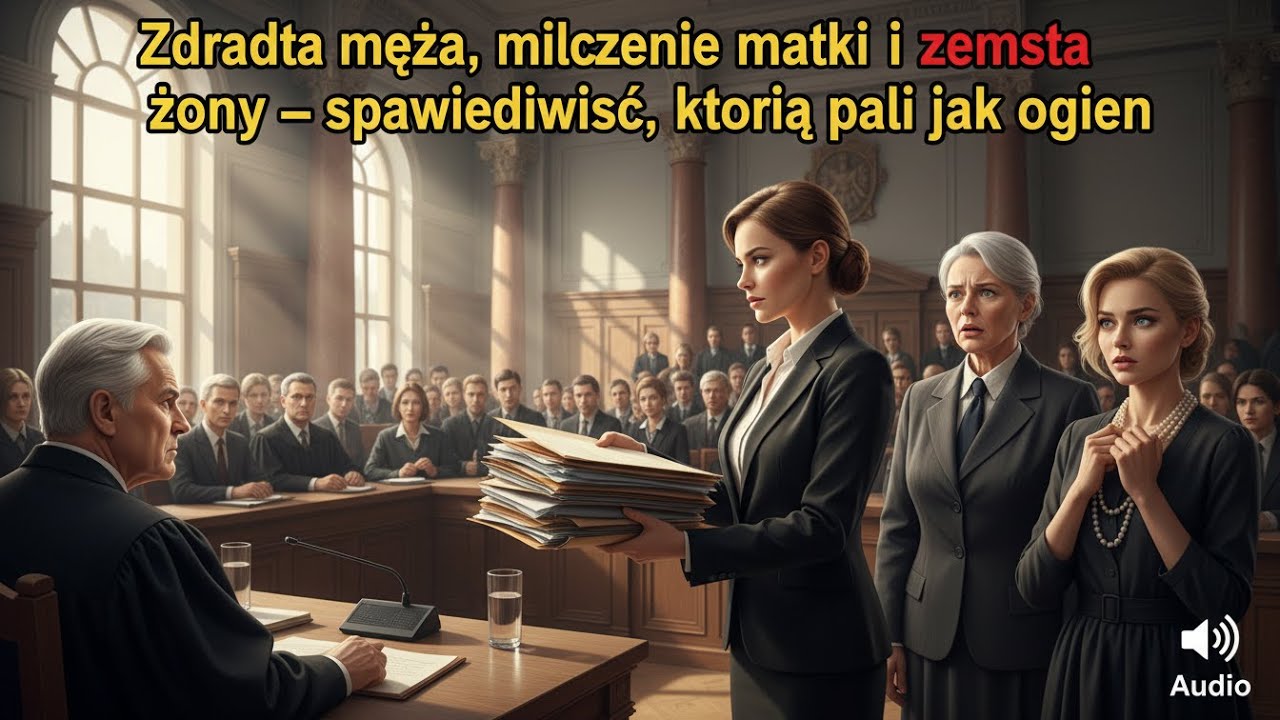 Gdy Tomasz zdradził żonę z kochanką przy cichym wsparciu matki, ona w sali sądowej ujawniła...