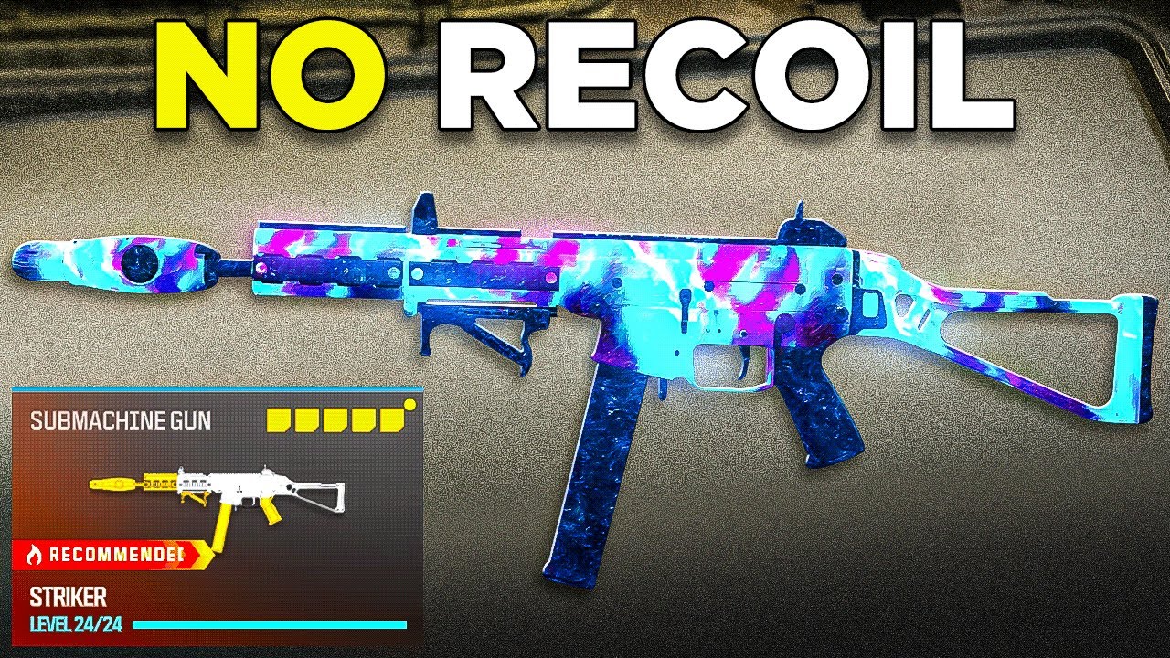 new *NO RECOIL* STRIKER CLASS is GODLY in MW3! 👑 (Best STRIKER Class Setup) - Modern Warfare 3