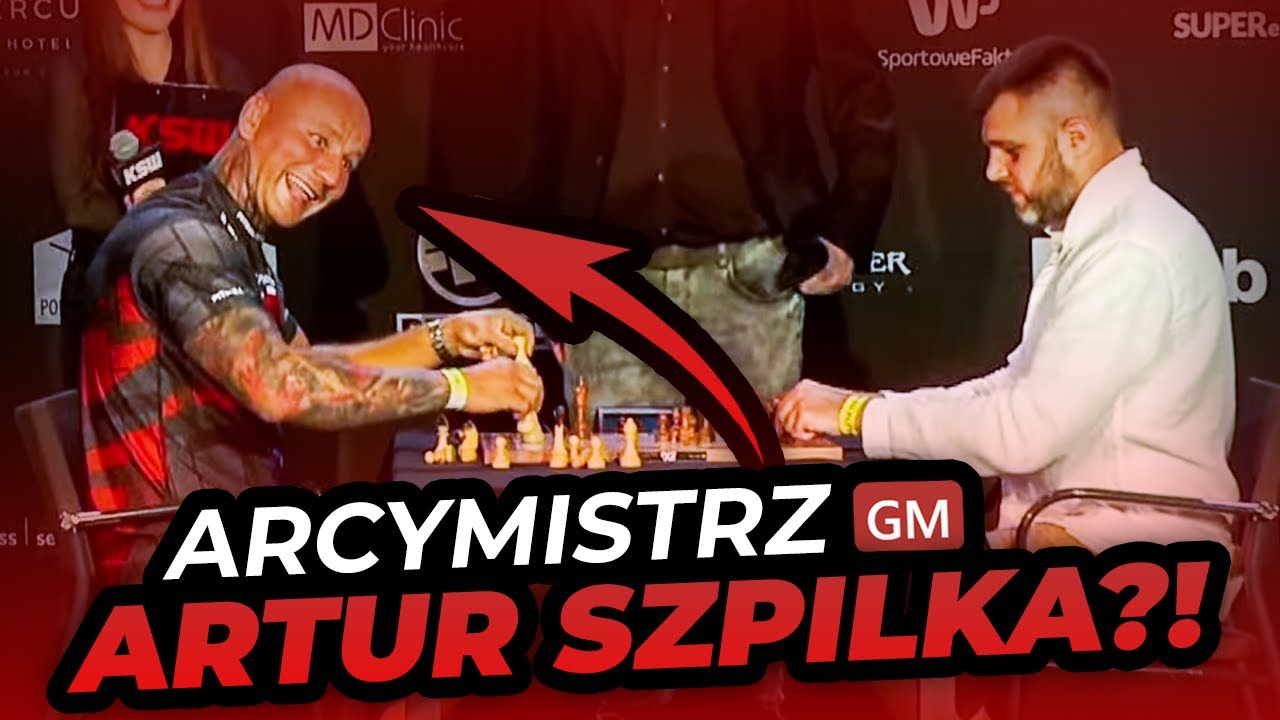 Artur Szpilka odwiedził SZACHOWE PODZIEMIE!