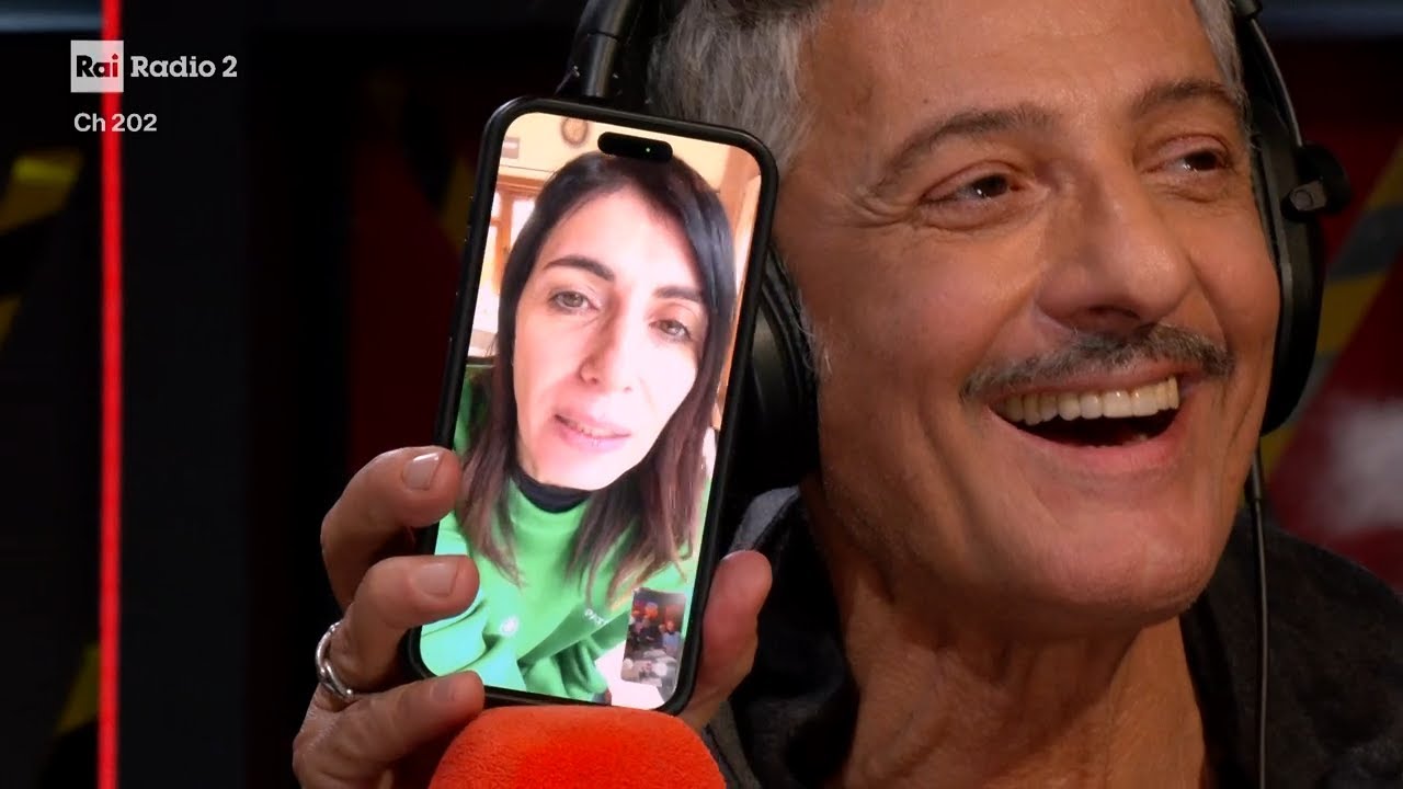 Giorgia e Fiorello, la videochiamata in diretta - La Pennicanza 10/02/2026