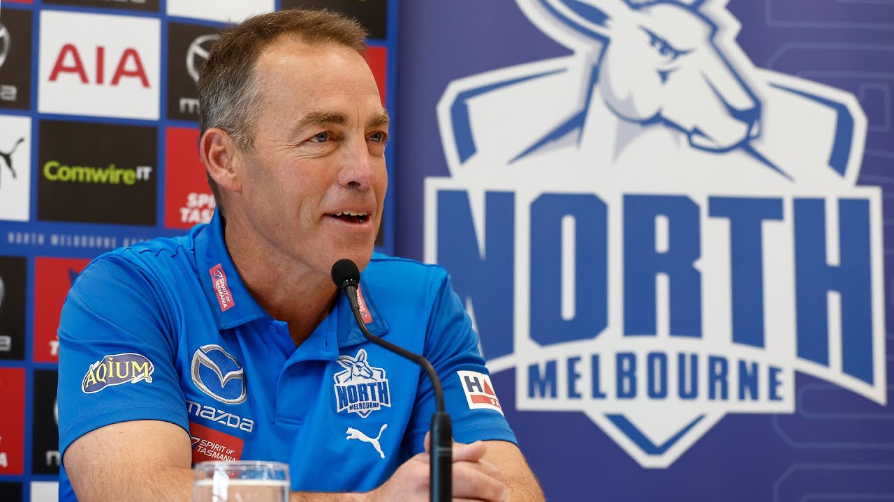 'It's a new chapter': Alastair Clarkson's first North Melbourne press conference (August 19, 2022)