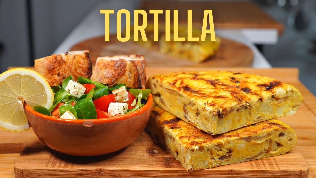 L'OMELETTE ESPAGNOLE (version healthy) -- LA TORTILLA DE PATATAS -- FOOD IS LOVE