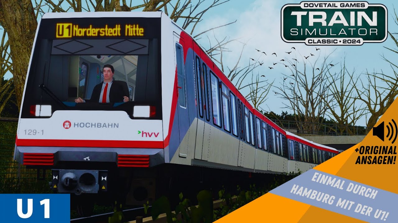 TS Classic | EINMAL DURCH HAMBURG MIT DER U1! | DT4 | U-Bahn Hamburg U1 | Gameplay [Deutsch]