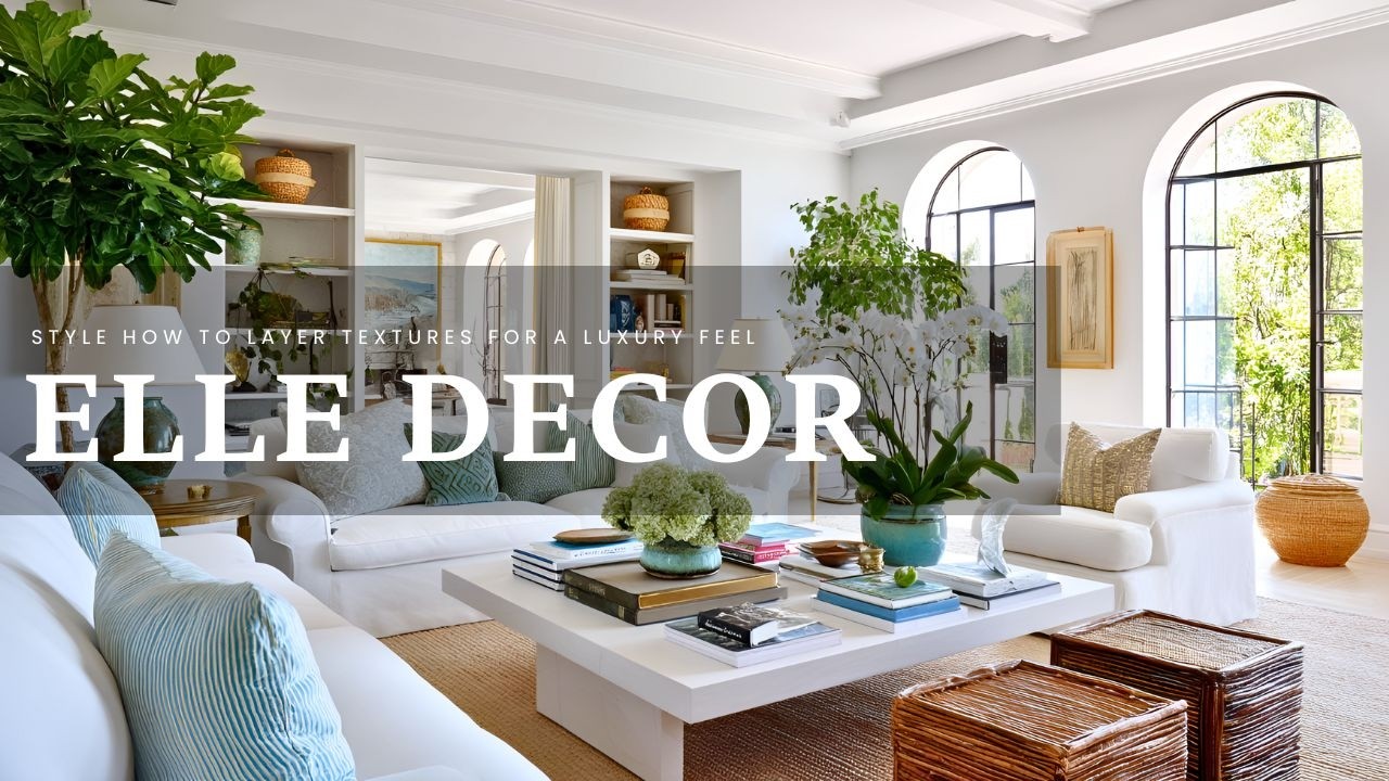 Elle Decor Style: Как сочетать разные текстуры для создания ощущения роскоши