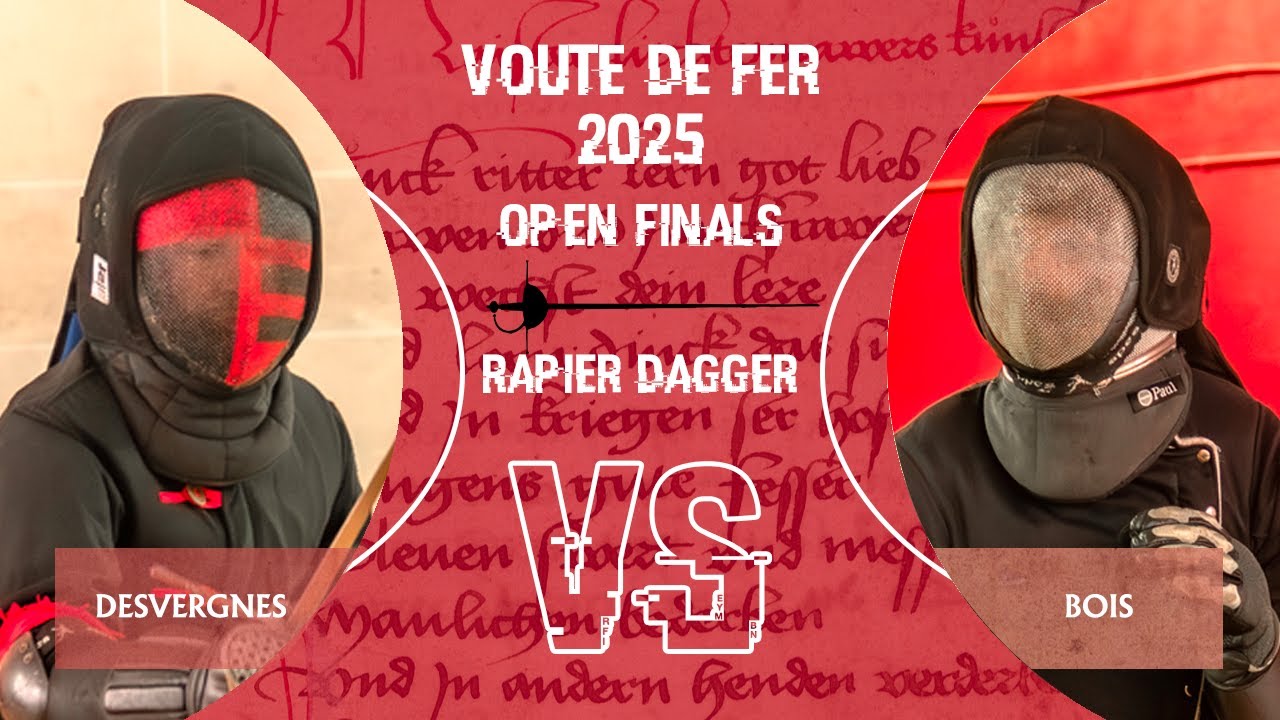 La Voute de Fer 2025 - Rapier & Dagger Open Finals - Gold
