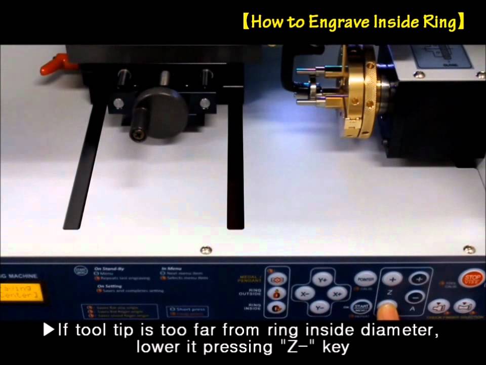 How to Engrave Inside Ring with MAGIC-7