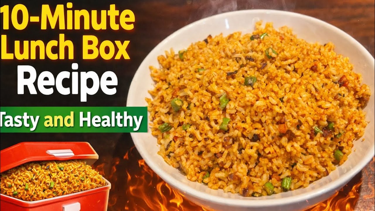 Stop Packing Boring Lunches! 🙅‍♀️ This 10-Min 