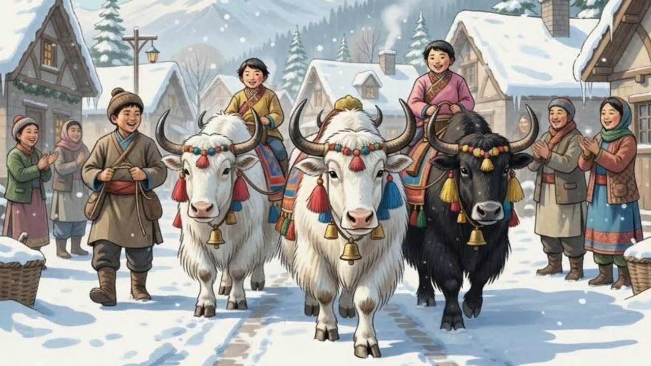 11 Magical Himalayan Weathers 🌈 | A Beautiful Animated Story for Kids | 4K Watercolor Adventure