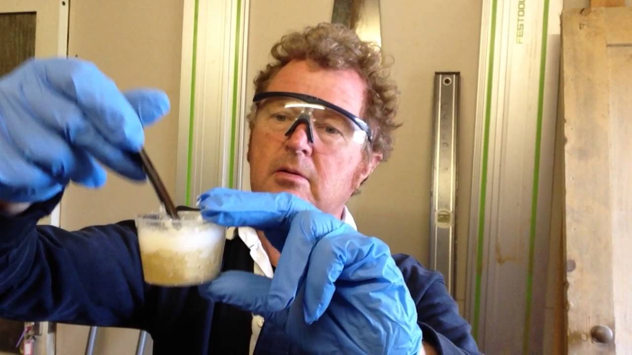 How to mix lightweight fillers efficiently into epoxy
