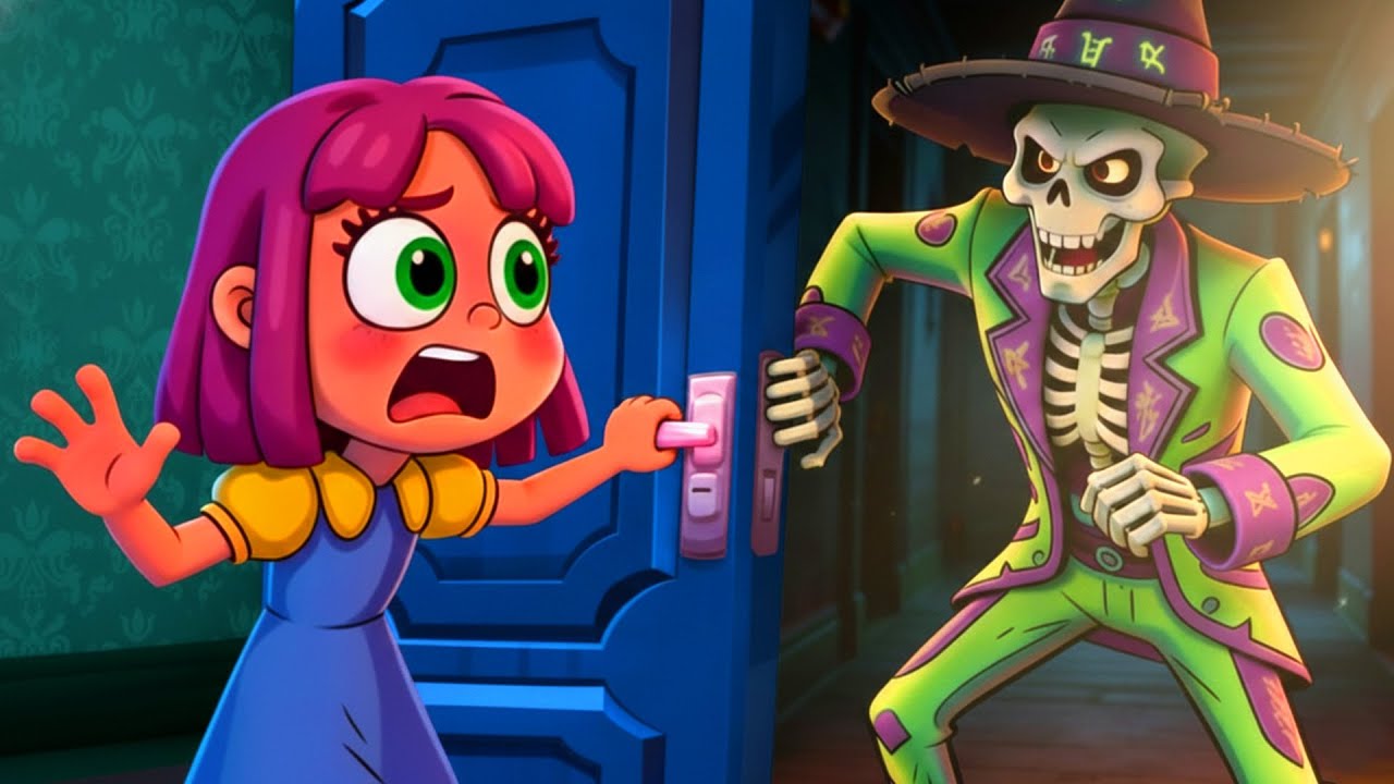 Knock Knock! Who Is There? 👀🥚 | Zombie Dance Song for Kids | Comy Zomy