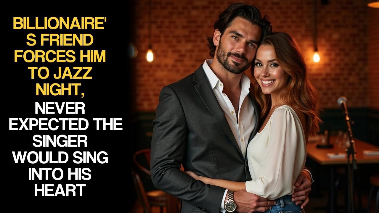 Billionaire's Friend Forces Him To Jazz Night, Never Expected The Singer Would Sing Into His Heart