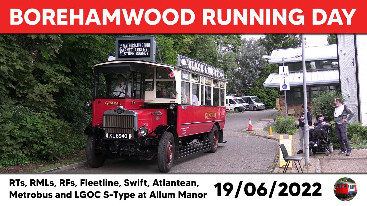 Elstree & Borehamwood Bus Running Day 19/06/2022