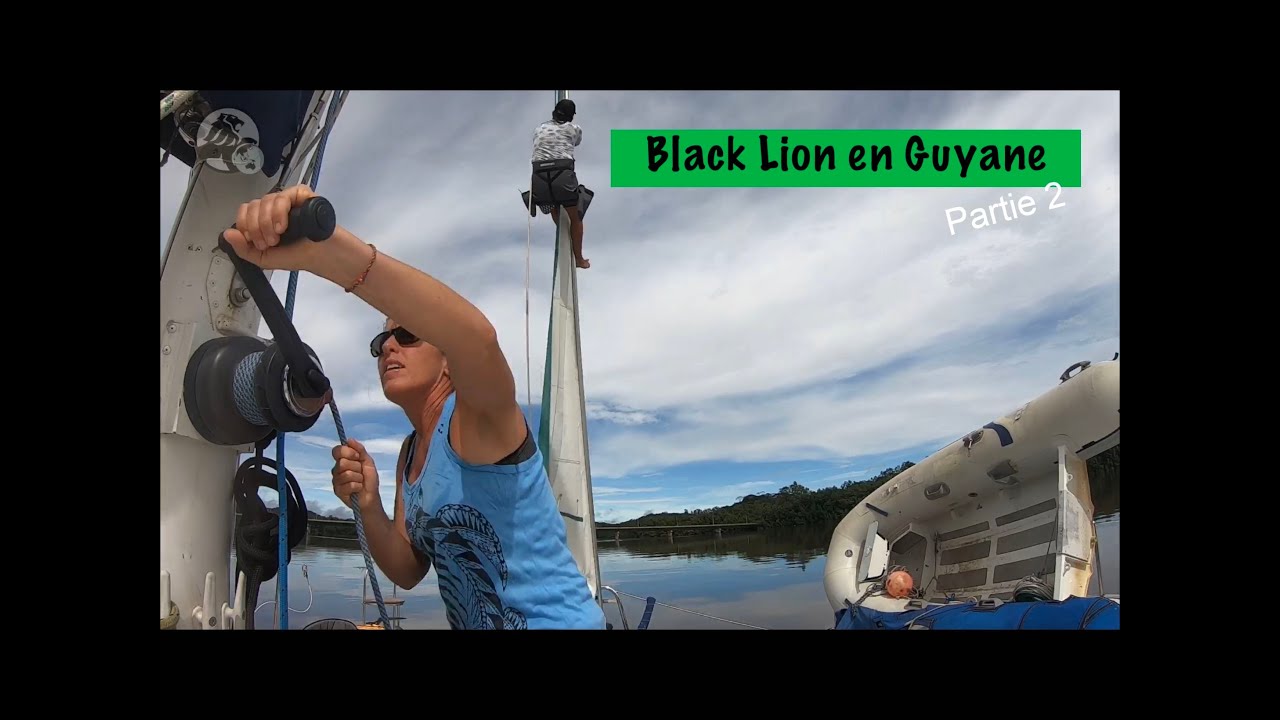 #96 Une réparation d’annexe entre excursions, carbet, kayak en rivière. Black Lion en Guyane.