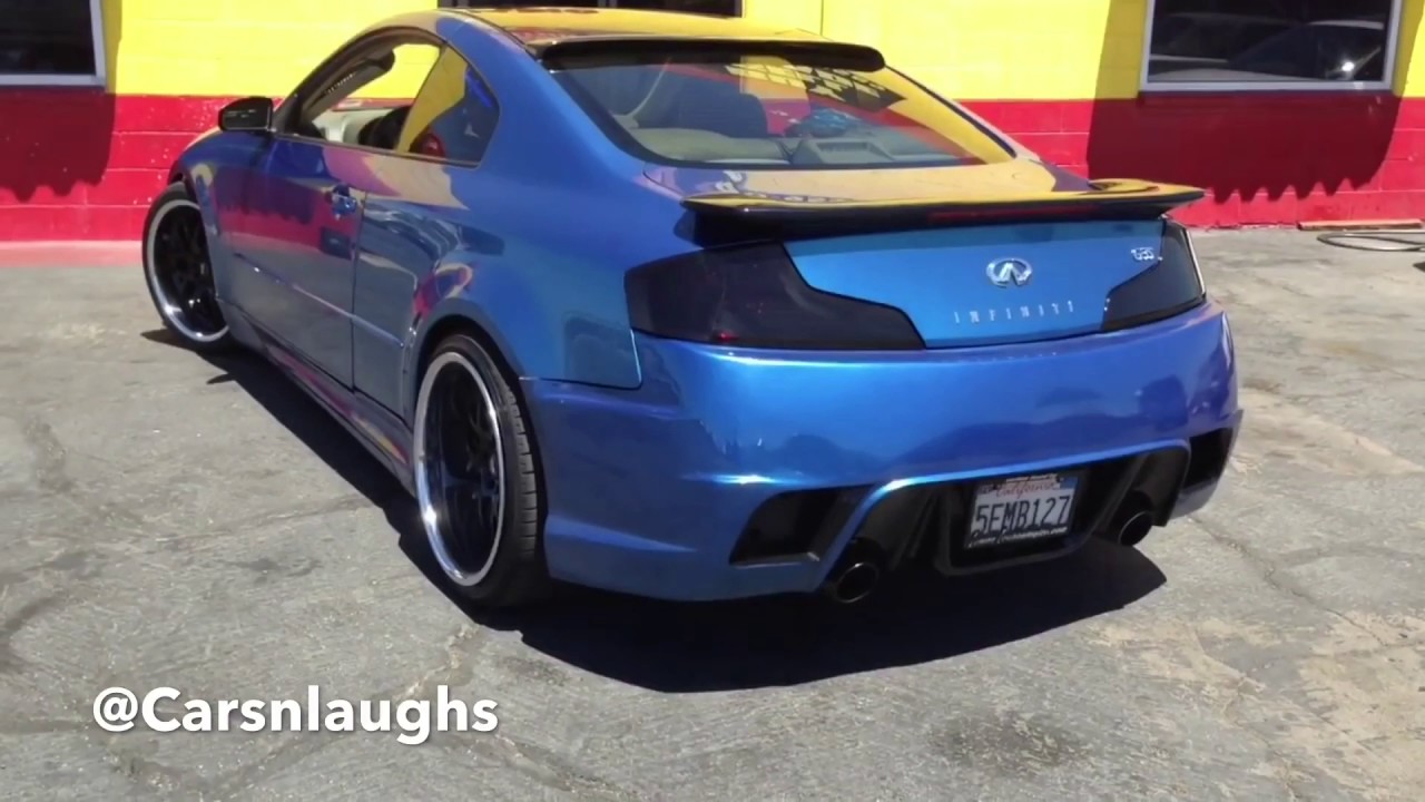BEST INFINITY G35 exhaust sounds! MUST WATCH!!!