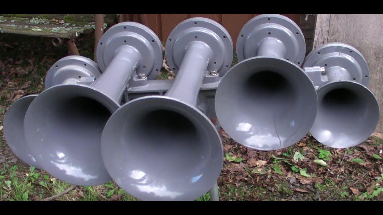 Raised Letter K5LLA Train Horn