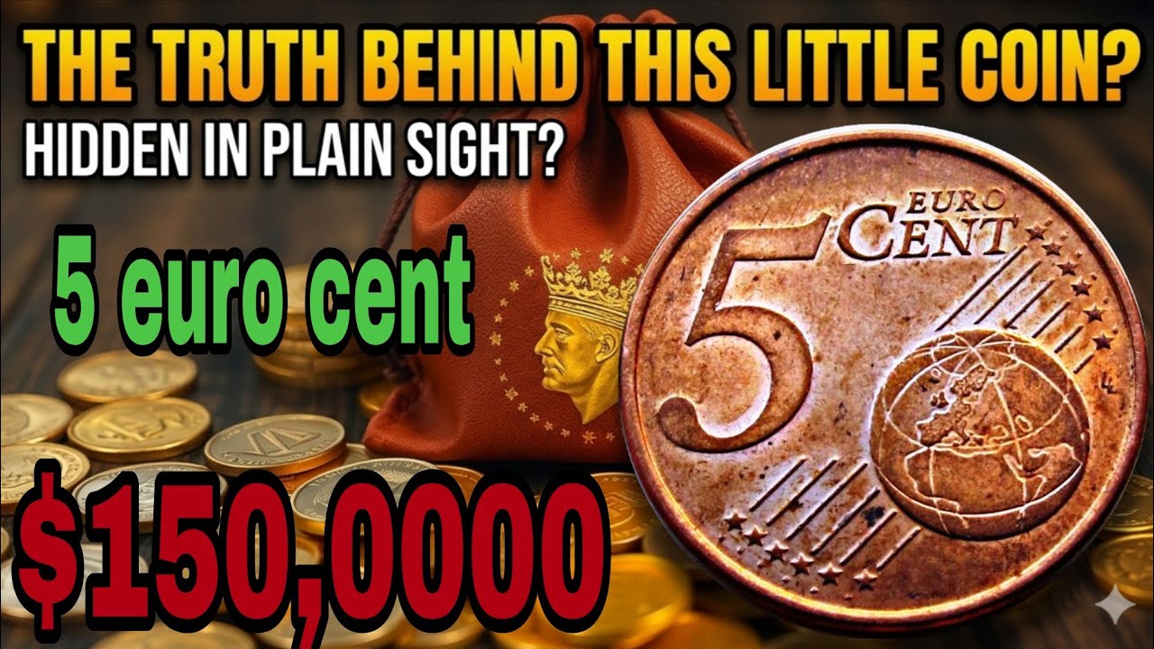 Most Valuable 5 Euro Cent Worth $37,0000 Shocked😱! Damage European Coins To Look For!