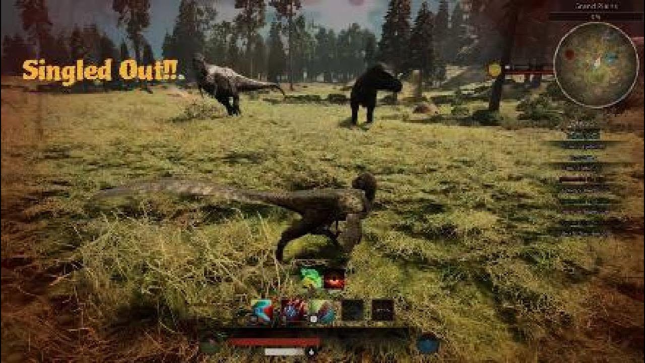 Path of Titans-DUO Latens lock in and single out!!! Group play official servers!!!