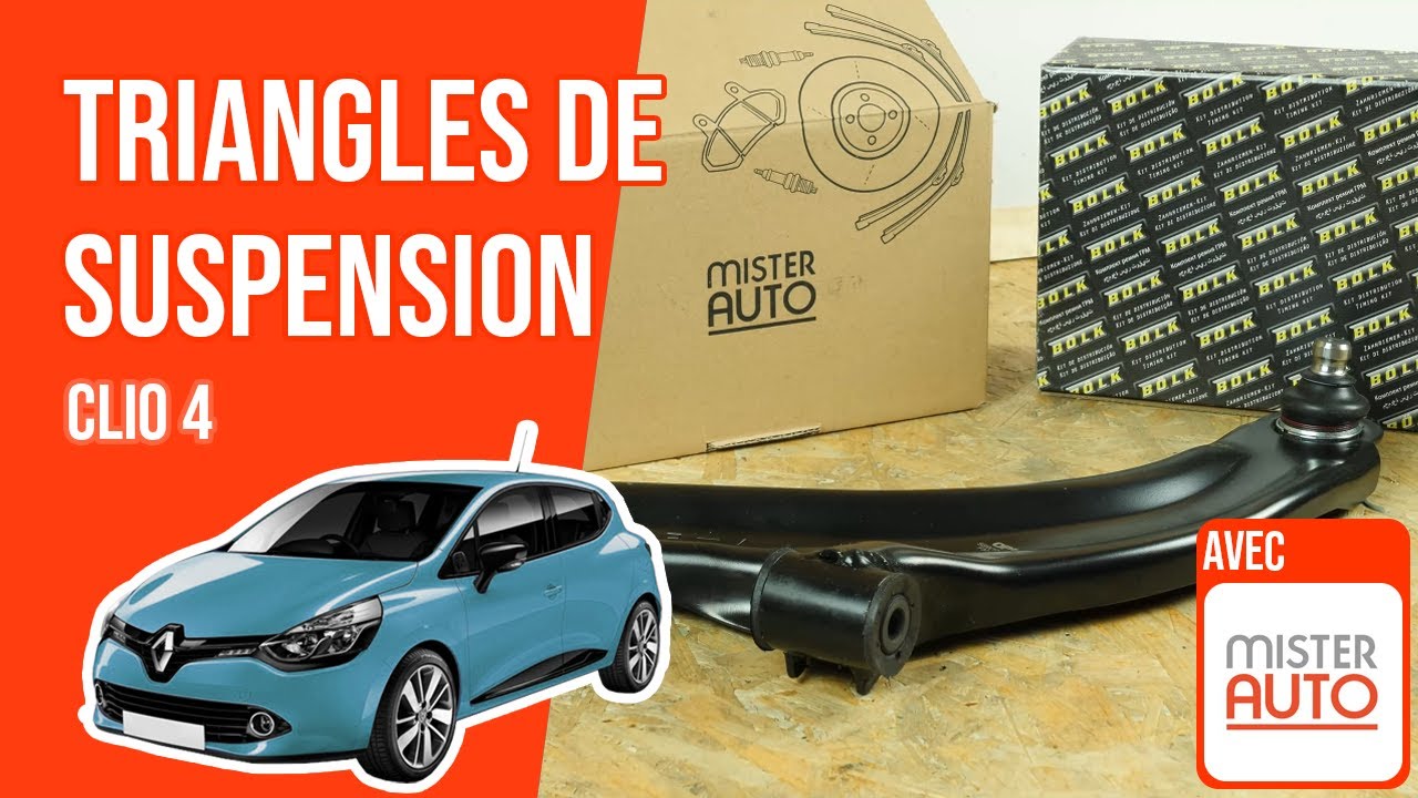 Changer les Triangles de suspension Clio 4 🚗