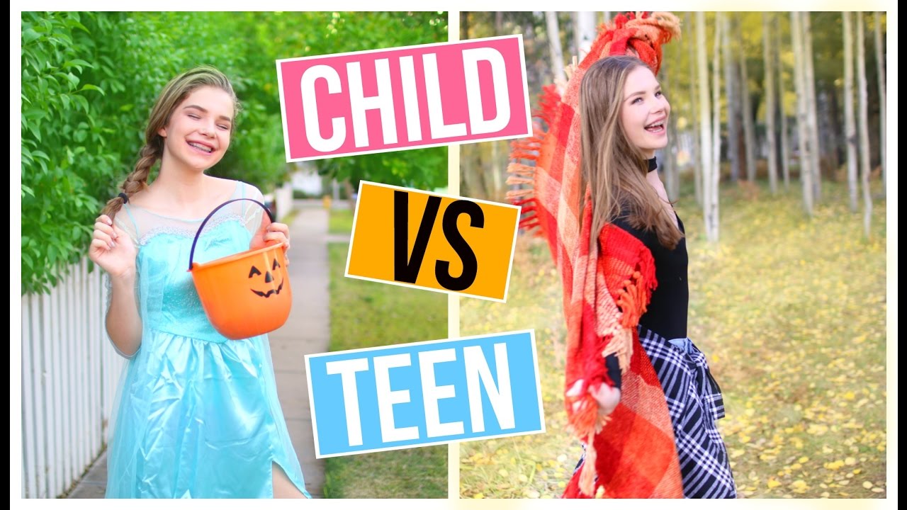 CHILD YOU VS TEEN YOU