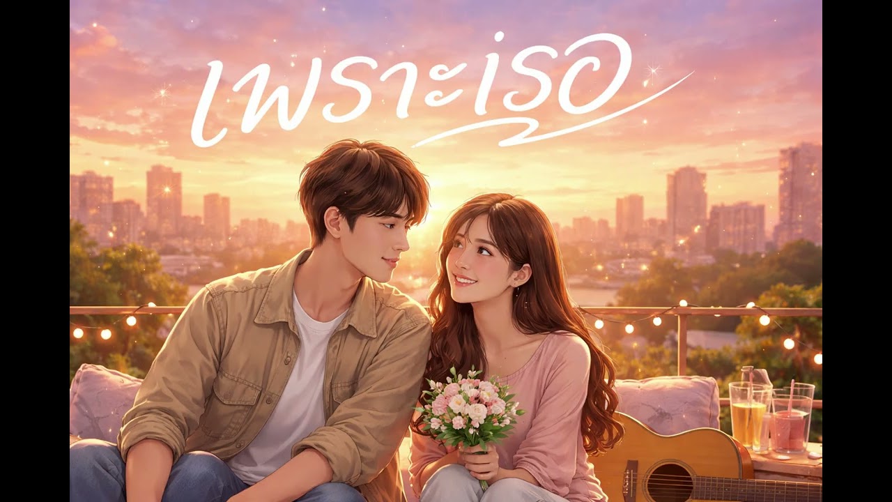 เพราะเธอ | Official MV Sung by AI.