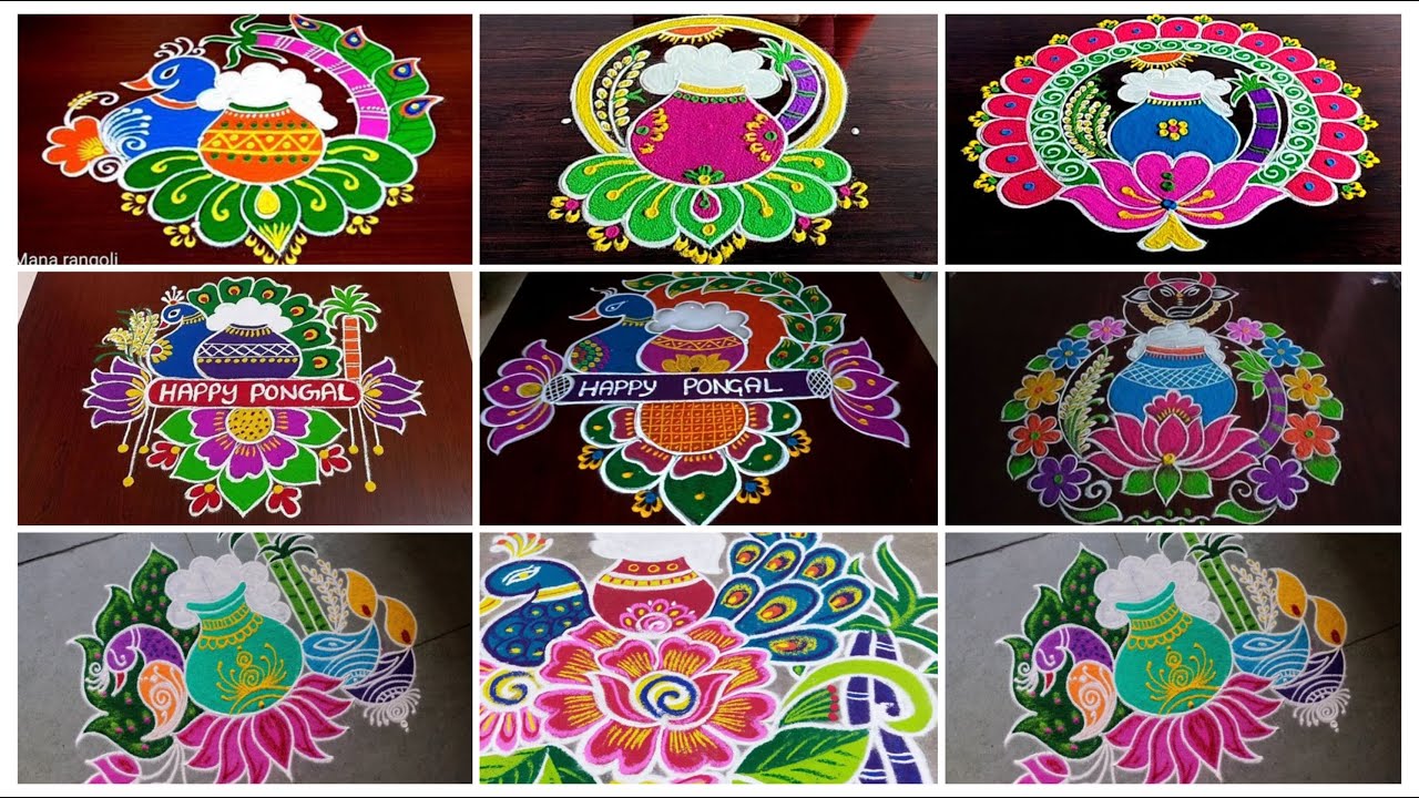 Bhogi kundala muggulu 2026 | Sankranthi Muggulu 2026/Pongal rangoli designs #bhogi  #rangoli #2026