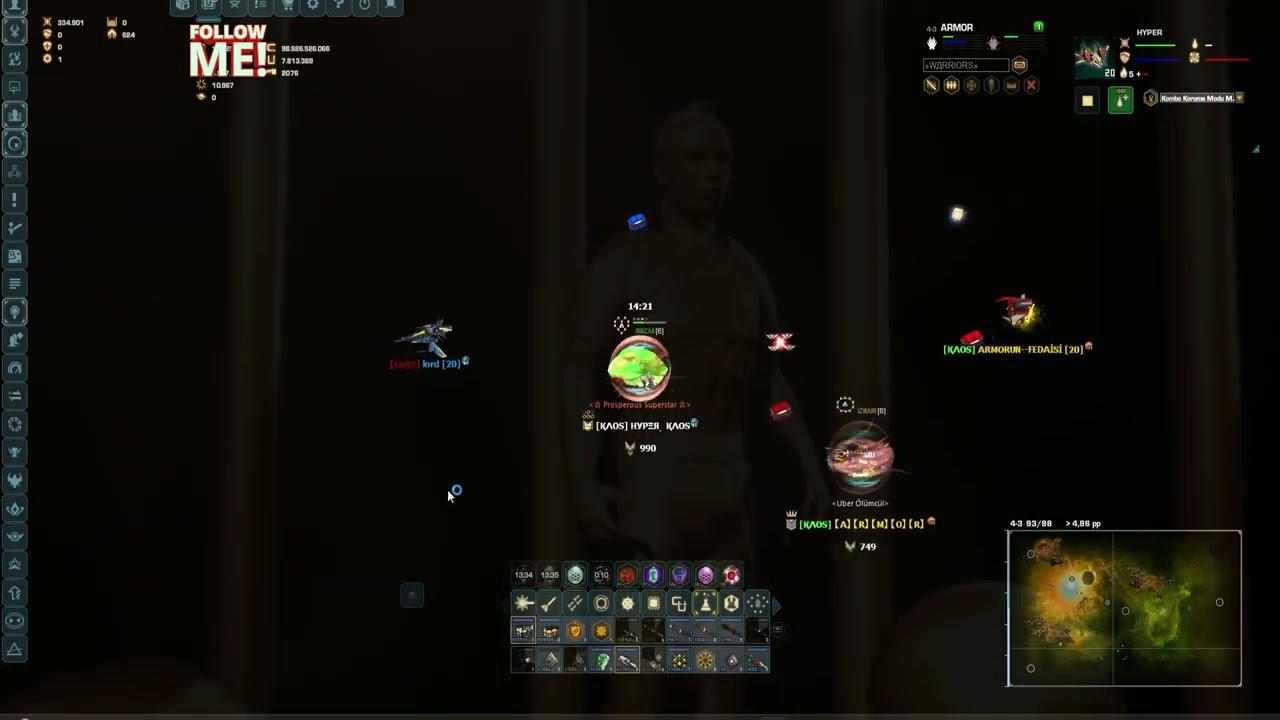 GALACTİC FİRE - KAOS VS SERVER (AKS-İNFZ-CSRT-HYLT-VALE-GALA)
