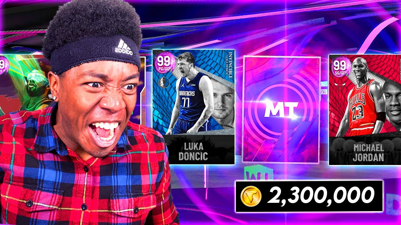 I SPENT 2.3 MILLION VC TRYING TO PULL INVINCIBLE MICHAEL JORDAN AND LUKA.....NBA 2k22 PACK OPENING