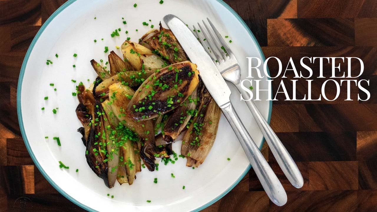 (Maybe) The BEST Roasted Shallots EVER!!