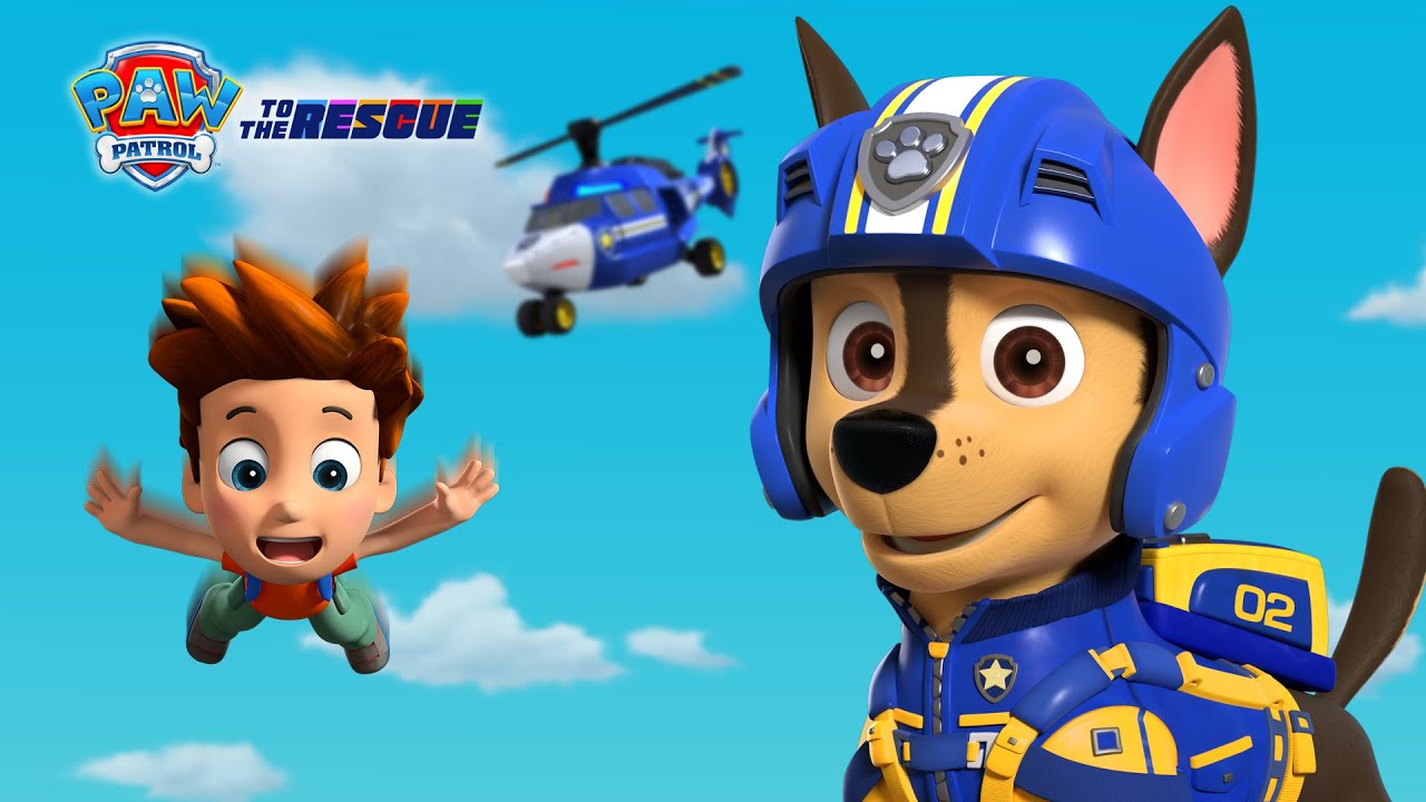 Chase Saves a Parachuting Alex | PAW Patrol: To The Rescue | Cartoons for Kids