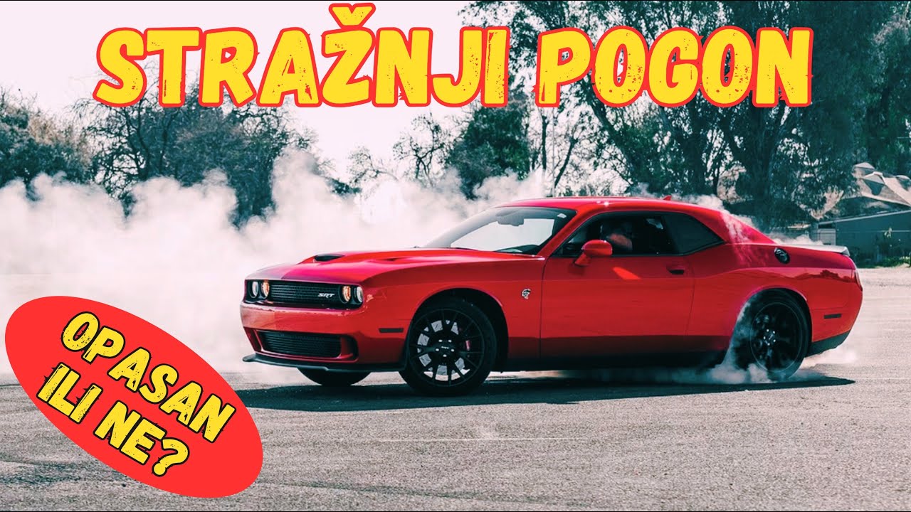 ISTINA ili MIT: Stražnji Pogon je Opasan i Zahtjevniji za Voziti od Prednjeg ili 4x4