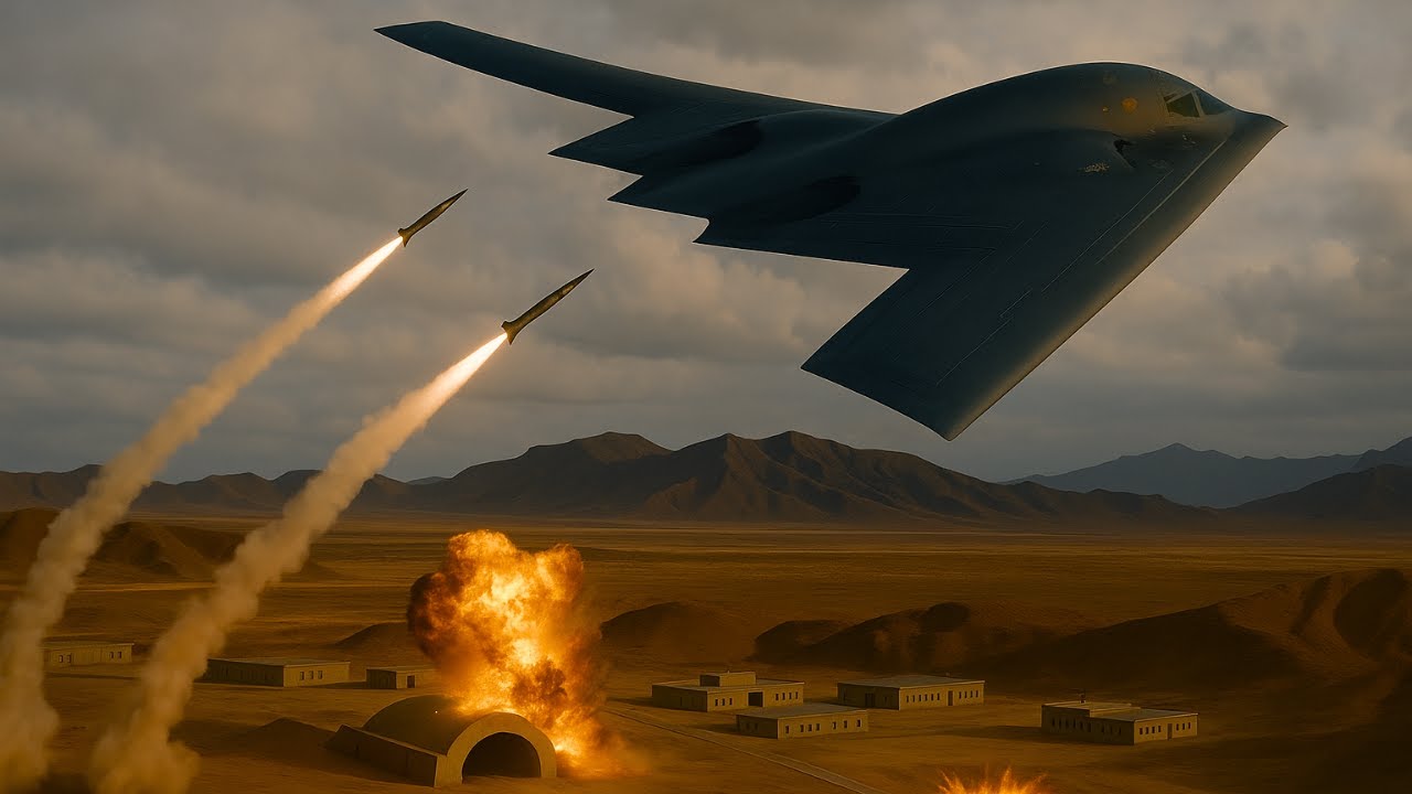 What Happens When Iran TRIES to SHOOT DOWN the US B-2 Bomber?
