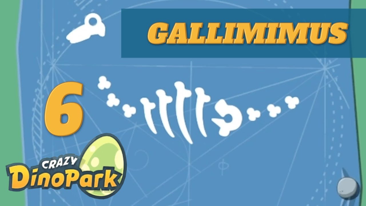 CRAZY DINO PARK #6 | GALLIMIMUS | Gameplay Español