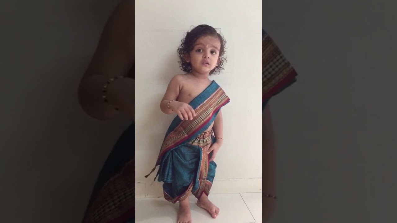 Navkar Mantra by 1.5 years old child in his cute voice