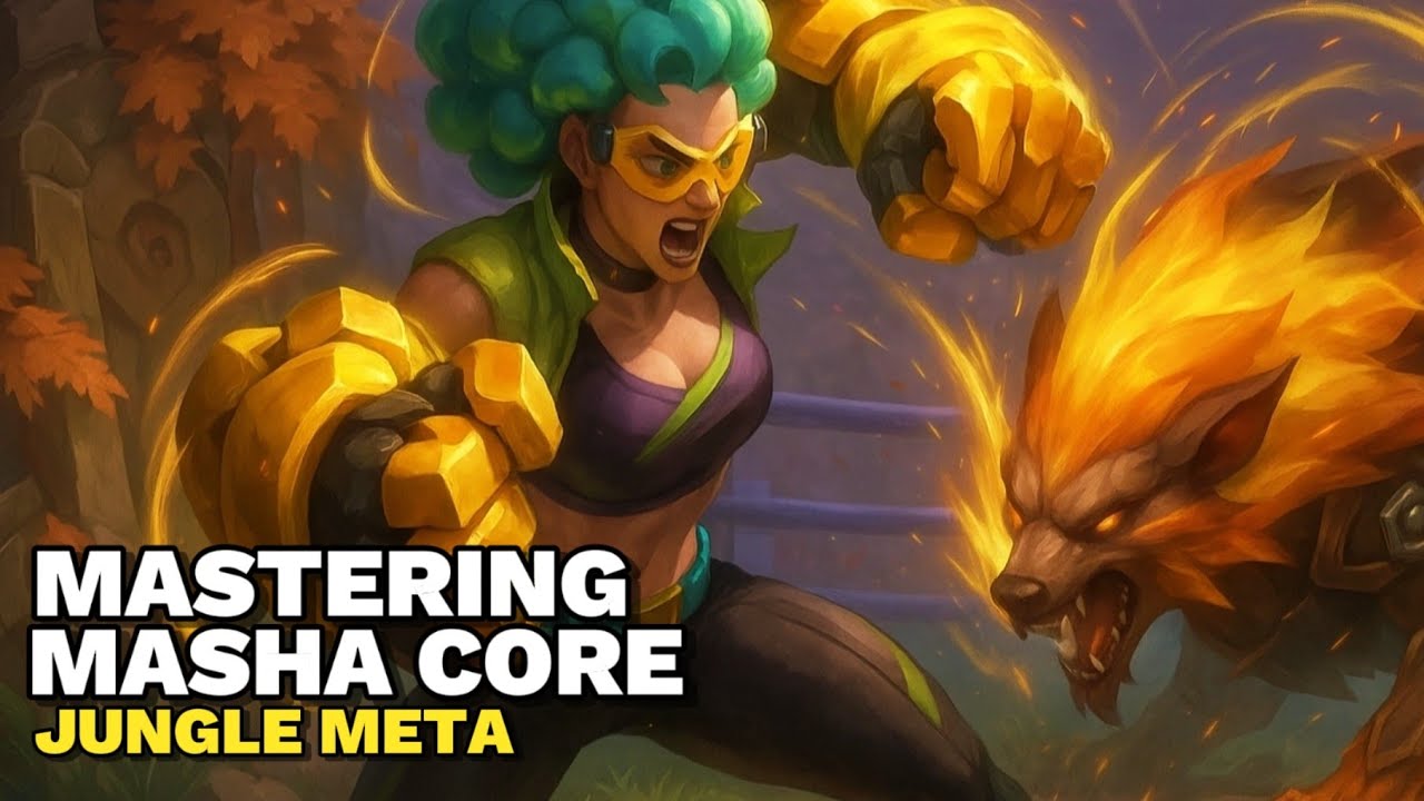 INSANE Masha Core Build! Assassin Emblem Jungle Guide to Dominate MLBB 🔥 (2025 META)