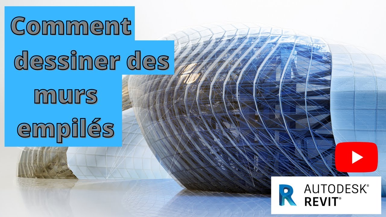 Revit Comment dessiner des murs empilés.