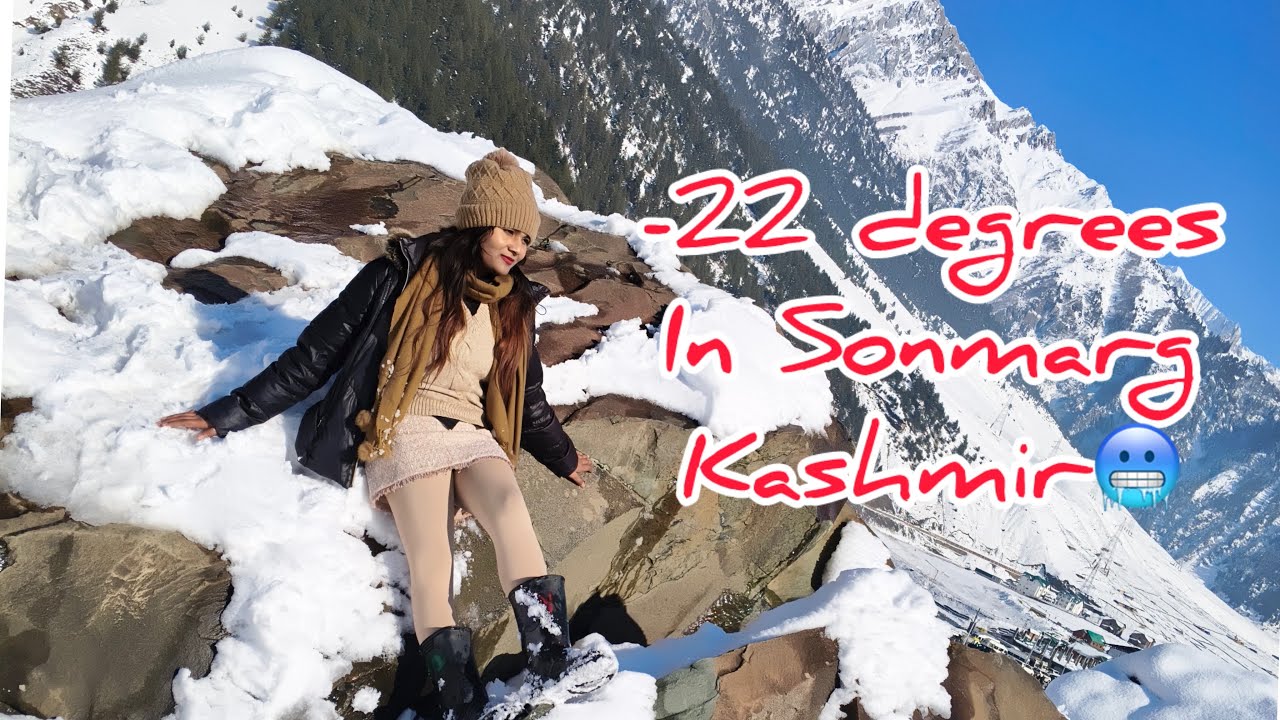 Sonmarg Kashmir Vlog | Delhi to Kashmir Travel | Snowfall | Radhika Lahre