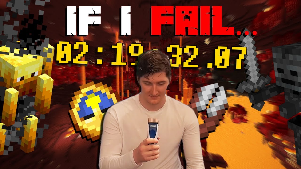 I Have 3 Hours to Beat Minecraft or I Shave My Head