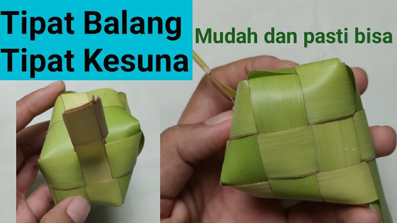 Tipat balang | tipat kesuna | ketupat bawang