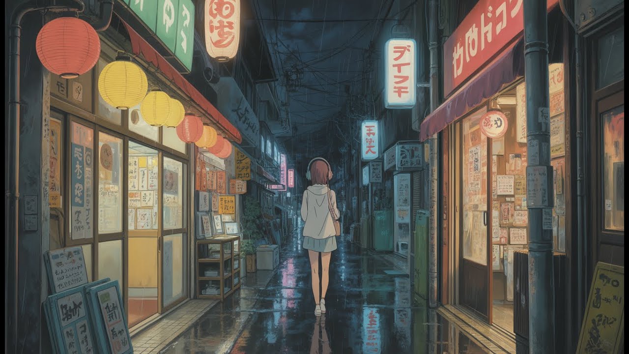 🎧 Original lo-fi rain beats for focus, study, fun and late night work