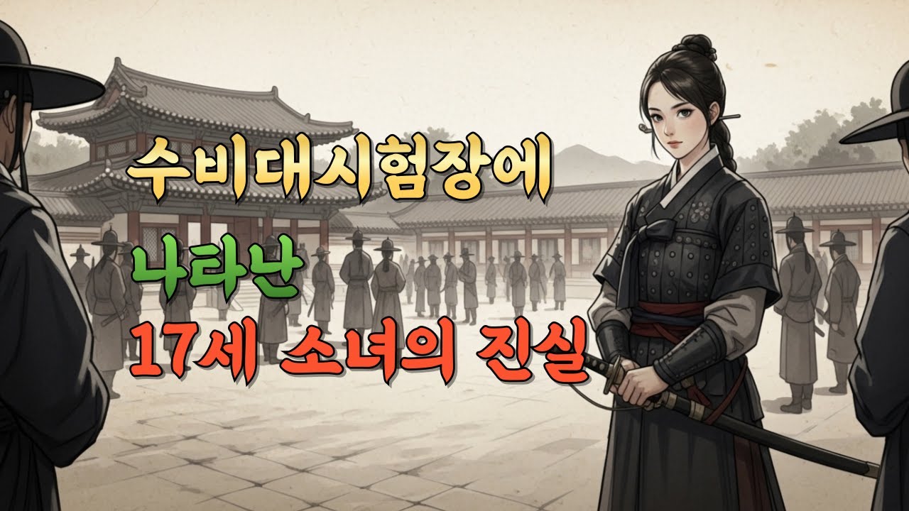 조선시대 수비대 시험, 그녀는 왜 칼을 들었나｜실화 같은 야담 이야기