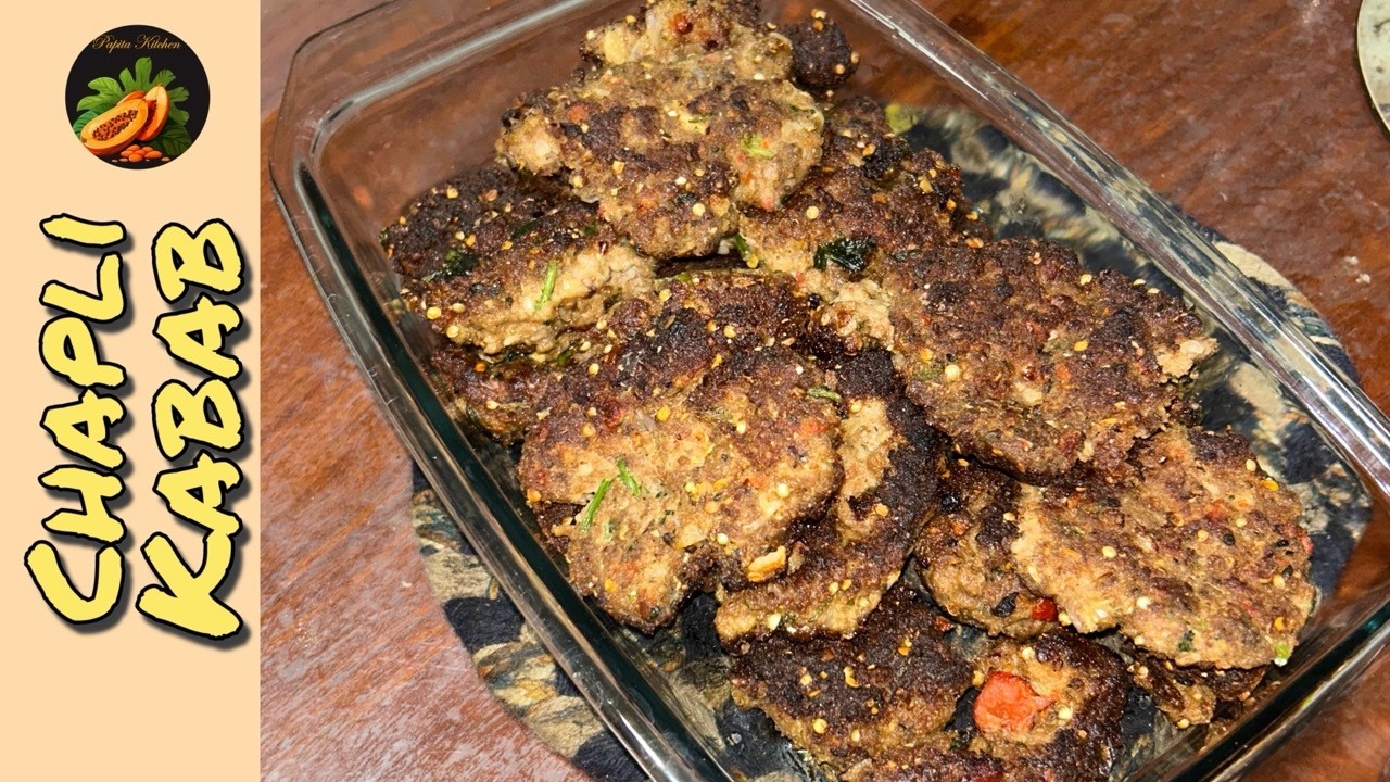 Bazar style Chapli Kabab at home | Papita Kitchen | Ramadan Series