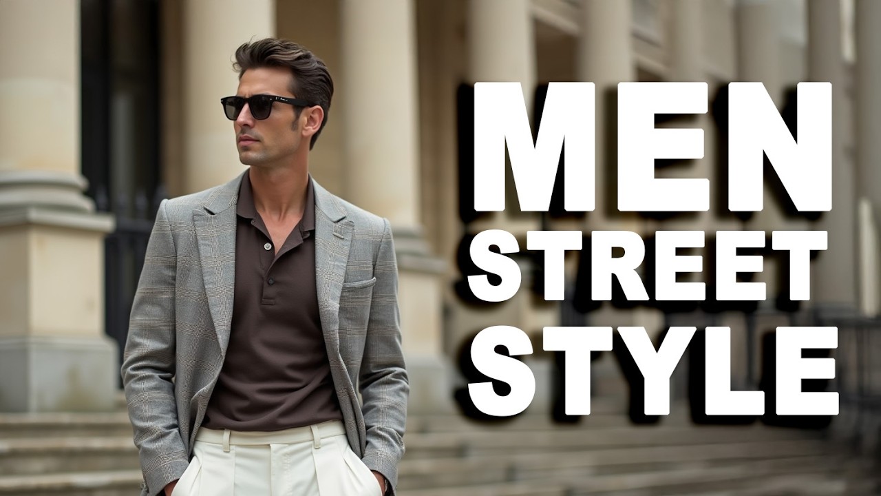 Stylish Men & Cars on London Streets | Men's Fashion & Street Style 2025