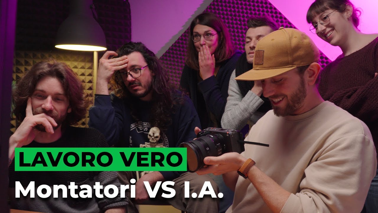 POST-PRODUZIONE sfida l’INTELLIGENZA ARTIFICIALE! - LAVORO VERO Ep.2⎮ Slim Dogs