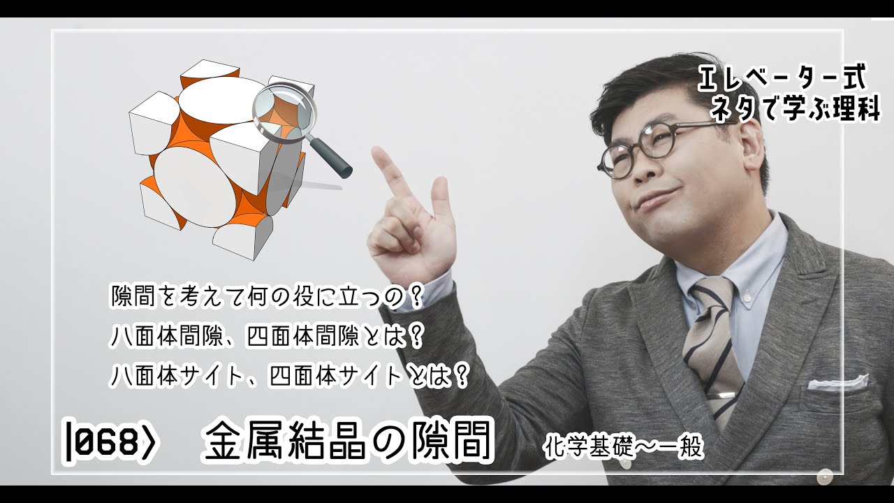 金属結晶の隙間