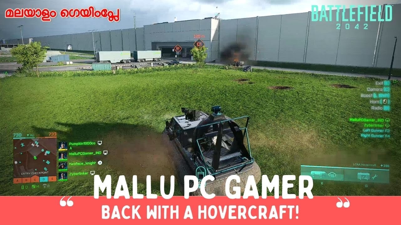 Navin Rao Is Back With a Hovercraft! | Battlefield 2042 Gameplay | Malayalam